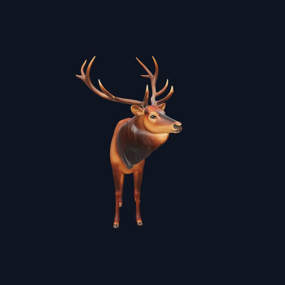 Majestic Stag model pack